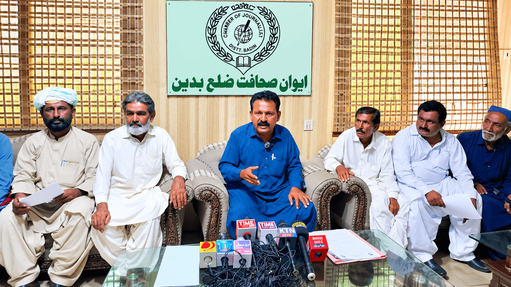 بدين ۾ پاڪستان فشر فوڪ فورم جي اڳواڻن جو احتجاج، تنظيم ۾ ڏار وجهڻ جي ڪوششن جو الزام