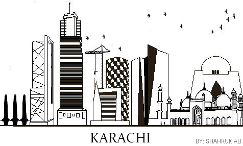 یوم آزادی کے موقع پر کراچی سبز اور سفید رنگوں میں جگمگا اٹھا